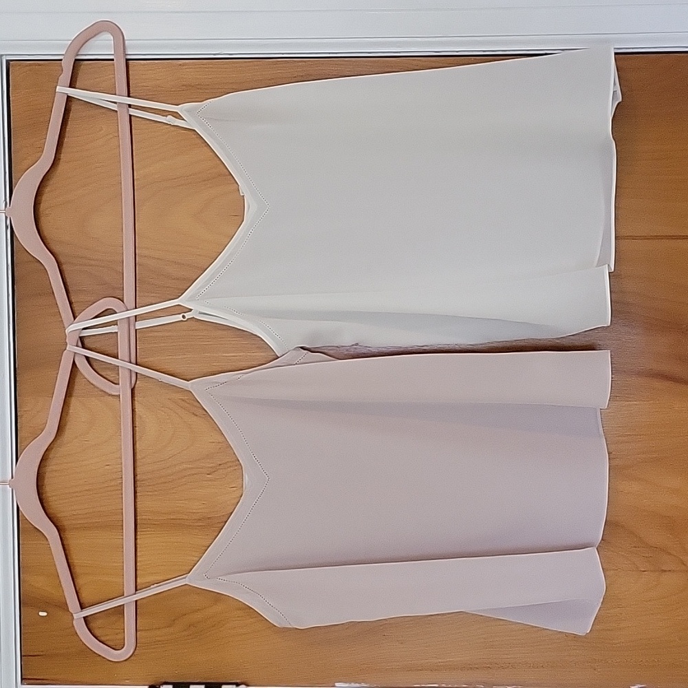 EUC Boden silk camisole tops, both sz US 8